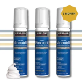 Kirkland 5% Minoxidil Foam – 3 Months (Men